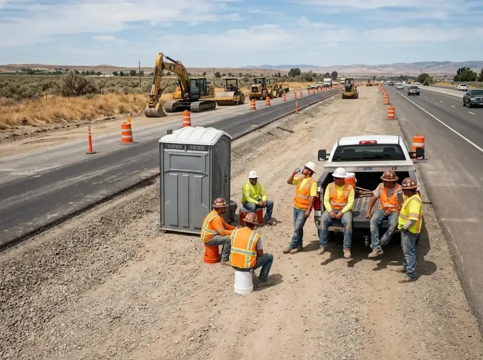 highway-road-construction-crew-007 — frequently asked questions, Porta Potty and Restroom Rentals in Turnersville, NJ